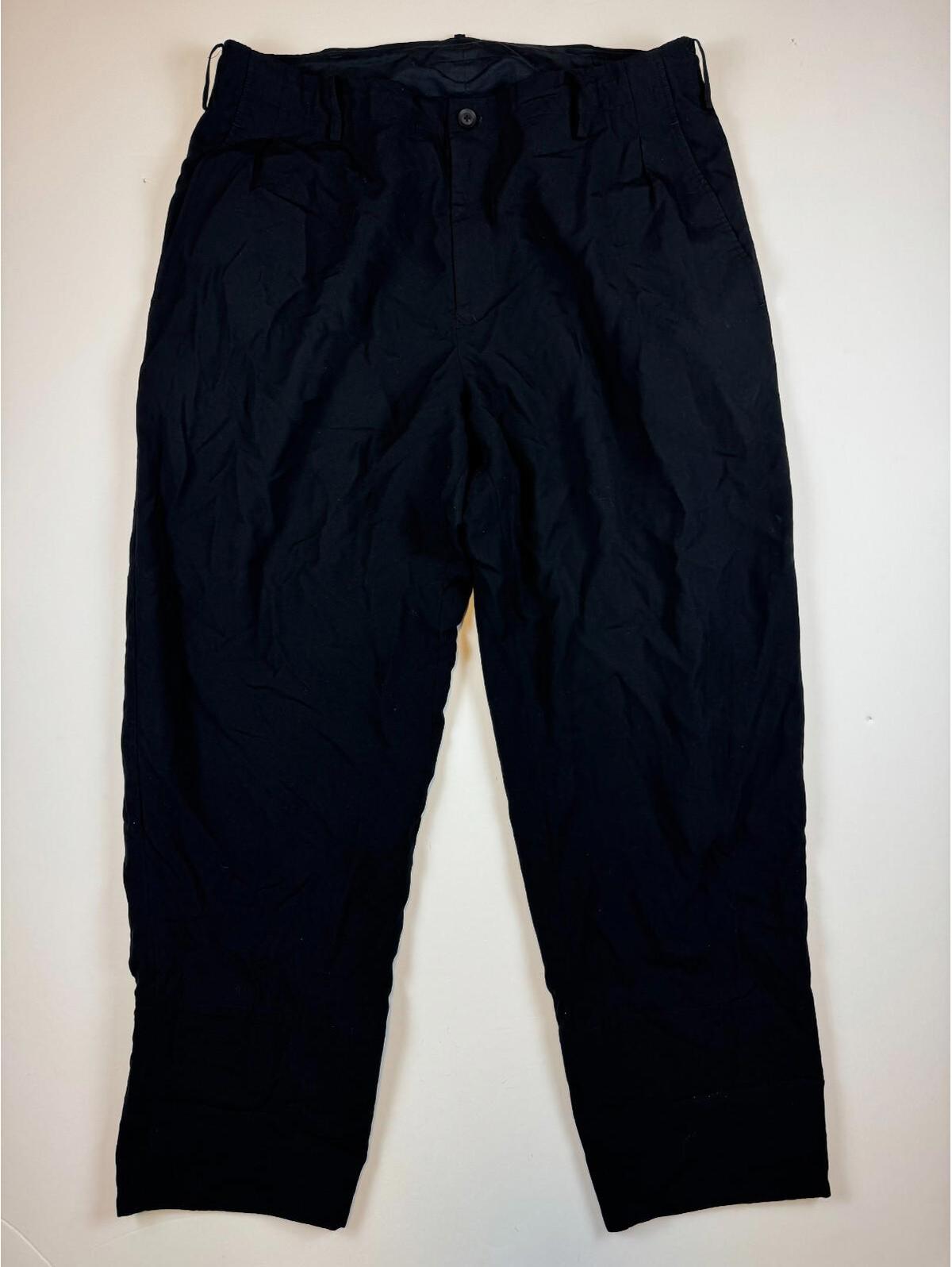 Yohji Yamamoto Pour Homme Cuffed Pants